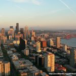 Arial photo of downtown Seattle