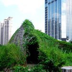 Bug Dome by WEAK! in Shenzhen, China. An unofficial social club for illegal workers next to the Shenzhen City Hall.