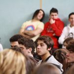 Young people in a group