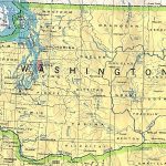 Map of Washington state