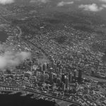 Aerial view of downtown Seattle from Wikimedia Commons