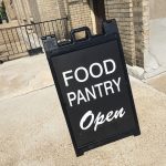Food pantry sign