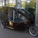 UPS cargo e-bike in Hamburg