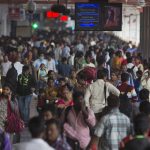A crowded railway station in Hyderabad, India. A new report projects that India will become the world’s most populous country by about 2027, surpassing China.