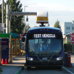 Proterra electric bus at Eastgate.