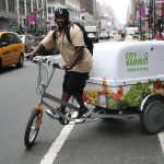 City Harvest Cargo Bike in New York.