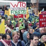 Protests against the 1999 World Trade Organization Ministerial Conference, Seattle, Washington, U.S.