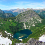A view scenic view of public lands in Washington State.