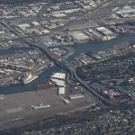 West Seattle bridge and freeway, October 2016.