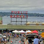 Pike Place Market, Seattle, WA, receives 10 million visitors every year.