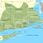 Native American territories of Southern New England.