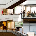 A view of Gould Hall, where the UW College of Built Environments is housed.