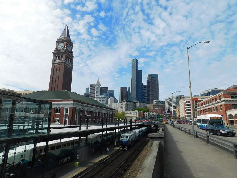 The Jackson Street-facing floor of Seattle’s King Street Station could be transformed into a “Creative Economy Hub.” A new city development company would have to find $2 million for the project.