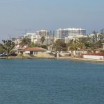 Beachfront skyline in Surfside, Florida
